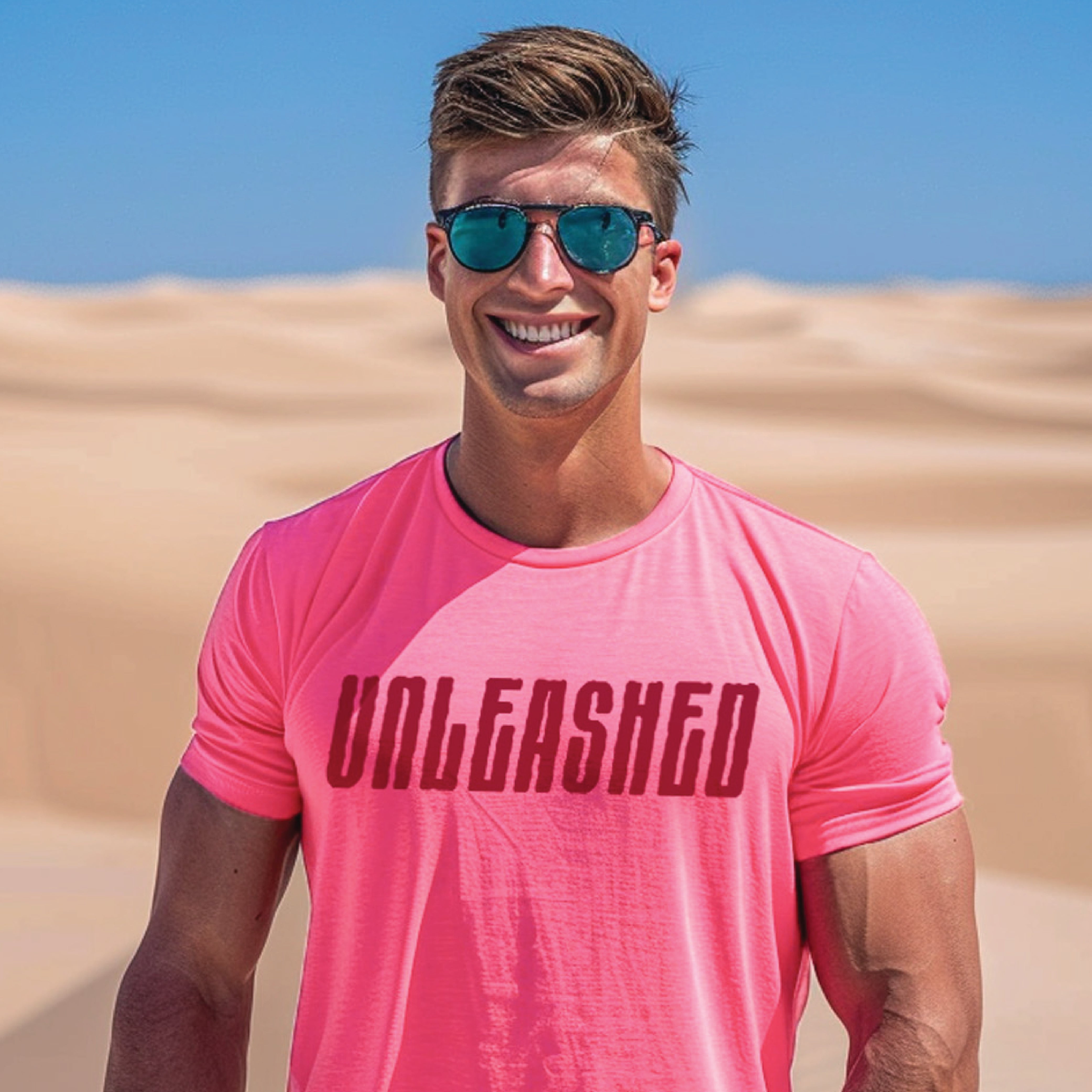 UNLEASHED Neon Unisex Tee