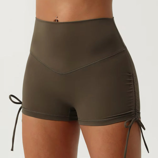 BowKnot High-Waist Shorts