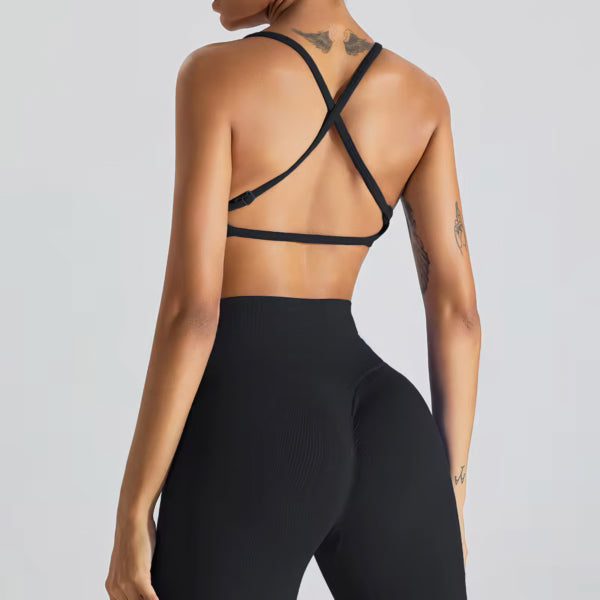 FlexWrap Strappy Sports Bra