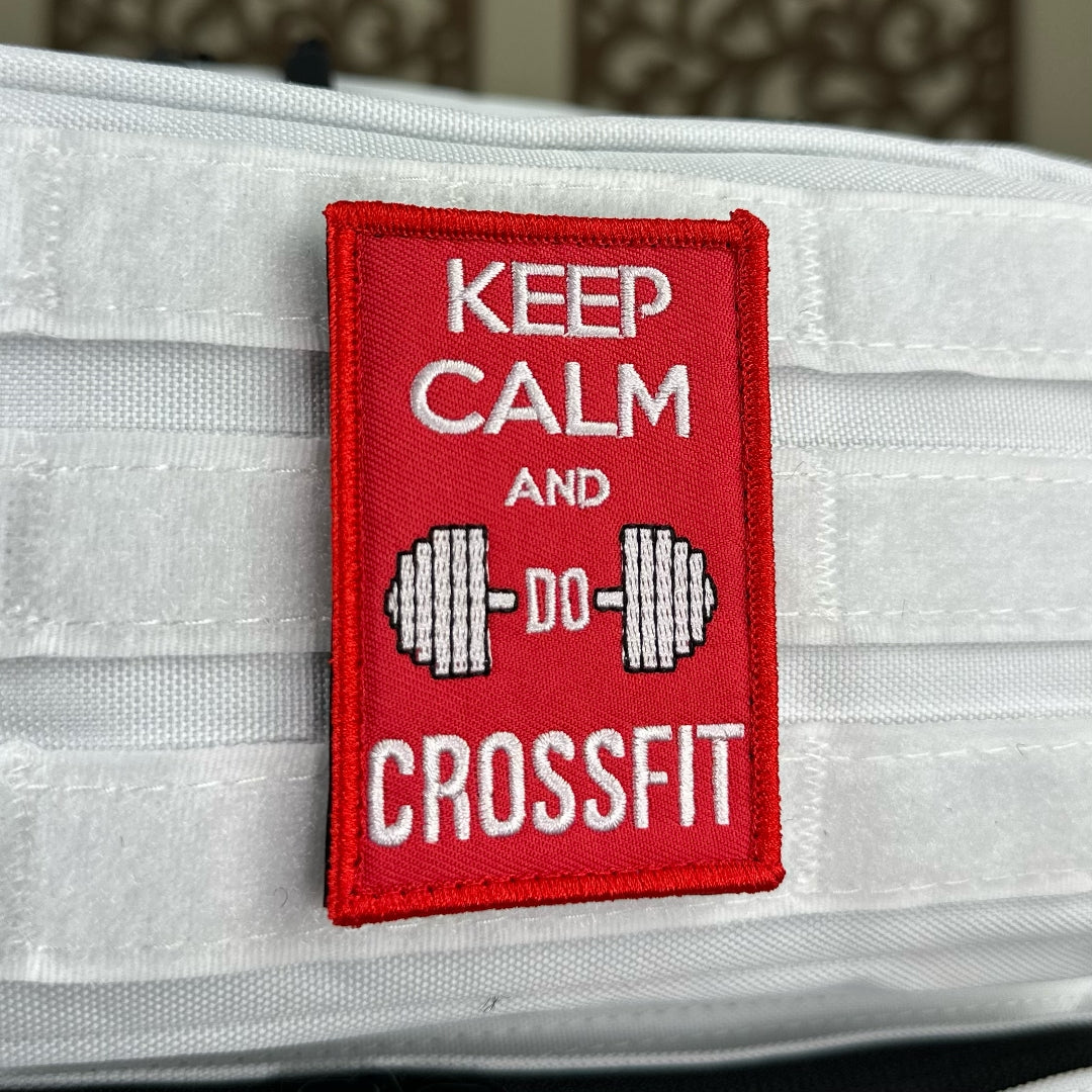 KEEP CALM and CROSSFIT Patch