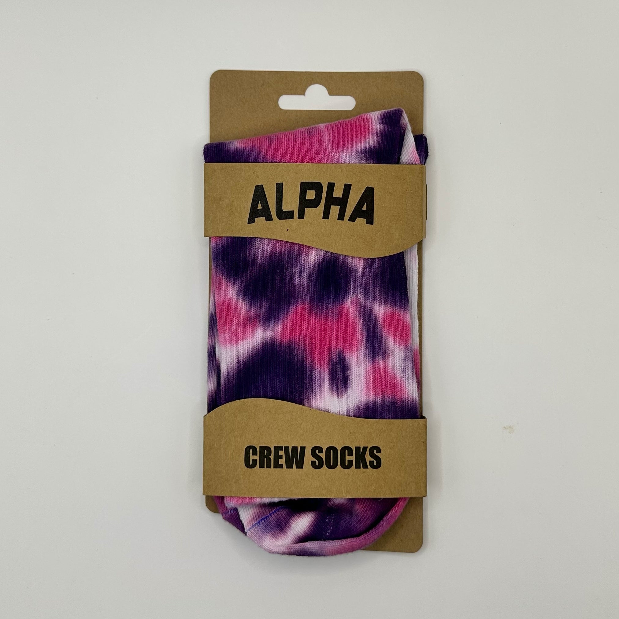 Tiedye Unisex Crew Socks
